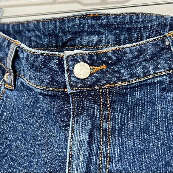 Vintage White Label Lilly Pulitzer Embroidered Signature Jeans 8 Bootcut - Picture 4 of 8